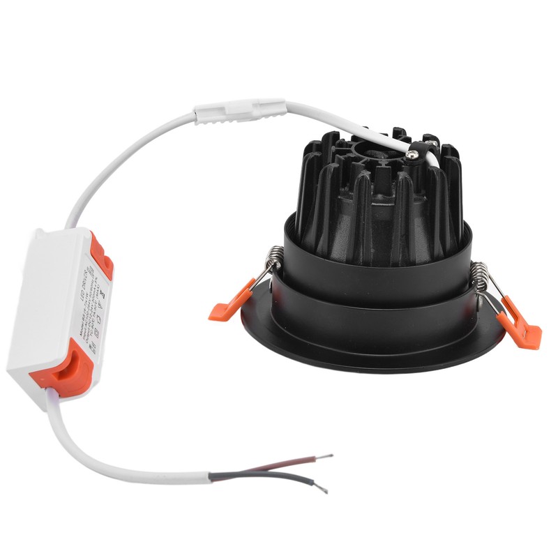 LED Downlight Aluminum Adjustable Angle Dustproof Ceiling Embedded Spotlight for