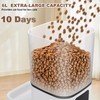 Gugxiom 6L Automatic Cat Feeder for 2 Cats, Cat Food