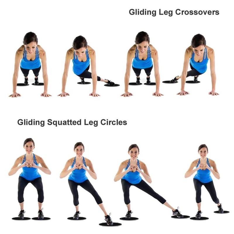 TRHDFW gliding disc Yoga gliding Disc limb coordination training Gliding