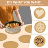 Flintronic Set of 6 Pot Coasters, 18 cm Diameter, Cork