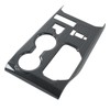 Car Center Console Shift Panel Trim Adhesive Glossy Carbon Fiber
