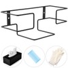 QWORK® 2 Pack Wall Mount Glove Dispenser Rack Glove Box