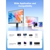 Lemorele Wireless USB-C Transmitter and HDMI Receiver Kit 164FT Range,
