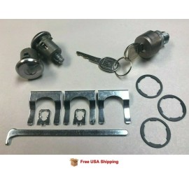 DBG Ventures For 1979-1981 Camaro Door & Trunk lock set with GM Keys-Medium Doors