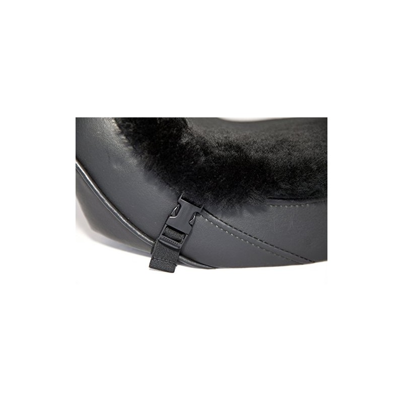 Alaska Leather Pillion 3 Sheepskin Buttpad - Motorcycle Seat Pad