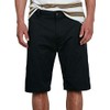 Volcom mens Vmonty Stretch Chino Shorts, Black, 40 US