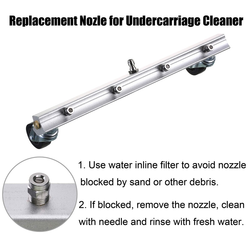M MINGLE Universal Replacement Nozzle, Pressure Washer Water Broom, Surface