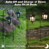 Dynaming 2 Pack Solar Hanging Lights Outdoor, Solar Powered Garden