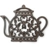 BEMINH Cast Iron Trivets for Hot Dishes, Rustproof Tea Pot