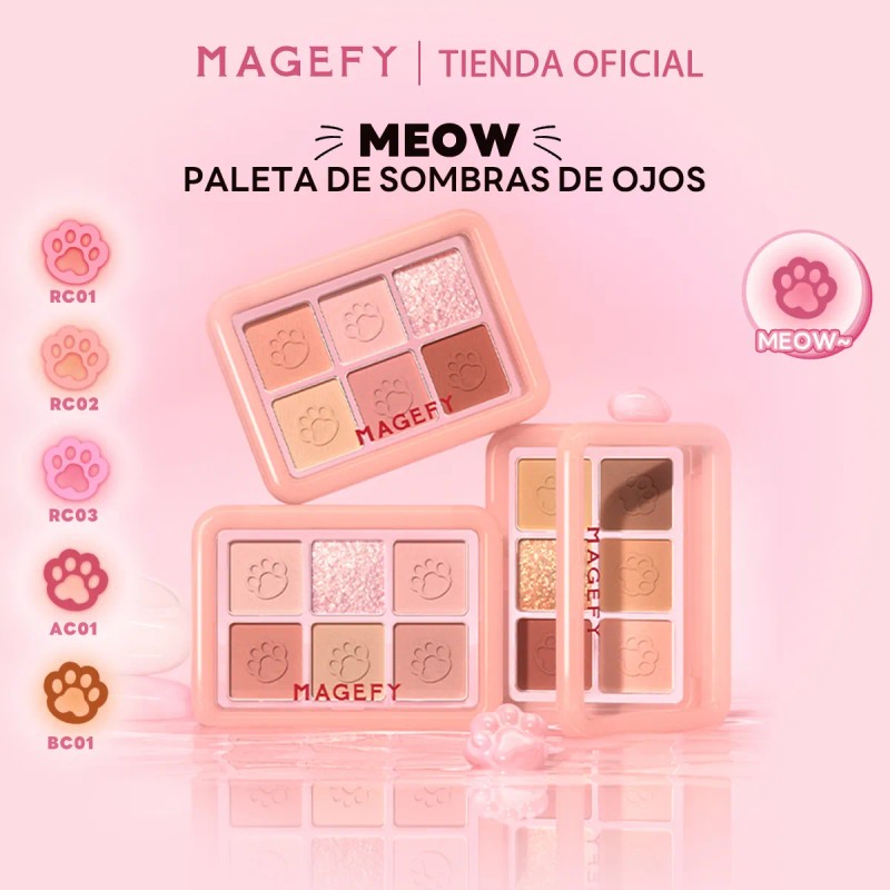 Paletas De Sombras De Ojos Varios Tonos Color De La