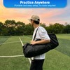 Baseball Softball Net with Blocking System,10x7ft Batting Cage Practice Net