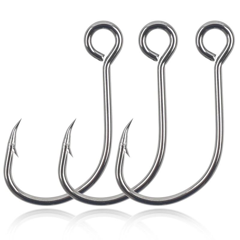 Inline Single Hooks Single Replacement Hooks for Fishing Baits Lures