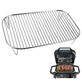 WANDGU Hot Air Fryer Grill Rack: 304 Stainless Steel Fryer Grill, Air Fryer Stand, Air Fryer Accessories, Hot Air Fryer Rack for Ninja OG701 OG751 Woodfire 7 in 1 Grill