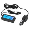 Mini Thermometer Electronic Temperature Meter with LCD Display DC12V for