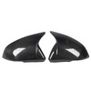 1 Pair Side Mirror Cap Cover Standard Carbon Fiber Glossy