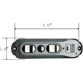 Kaidi Power Recliner Lift Chair Kaidi 5 Button 5 Pin Control Switch with USB A C Ports