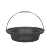 KAMaster New Cast Iron Ash Can with Handle Charcoal Ash