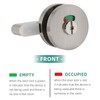 Telituny Bolt Latch Indicator, MY-402 Bathroom Toilet WC Indicator Privacy