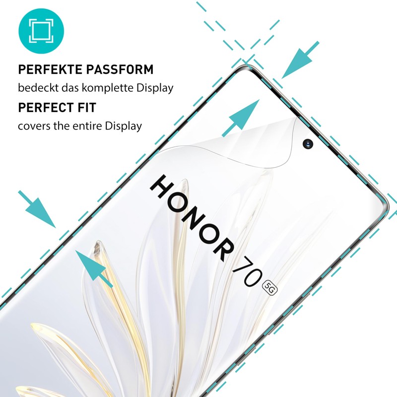 SmarTect TPU Screen Protector [2 + 2 Pieces] Compatible with