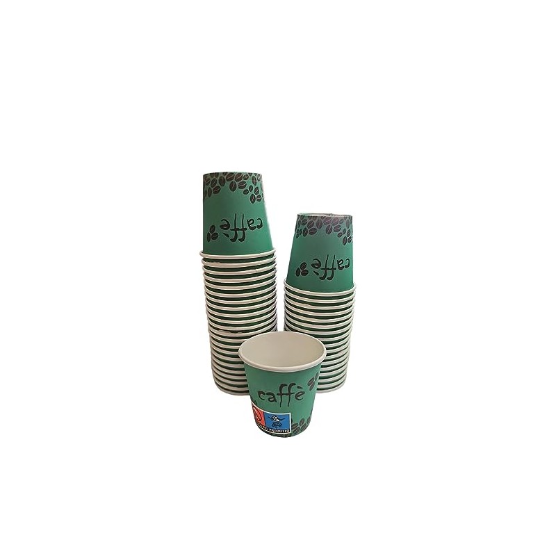 Paper Cups 75ml Biodegradable Hot Cold Drinks Coffee Barley Tea