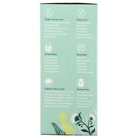 Natracare Organic & Natural Curved Panty Liners 30 ea (Pack of 8)