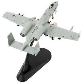 Sky Trek 1/100 Fighter Jet Model A-10C Thunderbolt II Warthog diecast Military Airplanes Aircraft kit for Collection and Gift