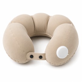 Inflatable Travel Neck Pillow for Flights & Office – Adjustable U-Shaped Support with Portable Air-Fill Design