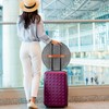Rierousy Hat Box Round Grey Foldable Hat Storage Boxes Fabric