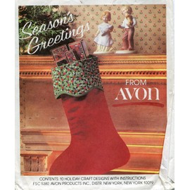 McCalls Pattern - Avon Tapestry Christmas Pattern Collection - Multiple Projects