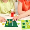 St Patricks Day Gifts 12 Pcs Clover Tic Tac Toe