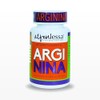 Arginina, suplemento alimenticio, frasco con 60 cápsulas.