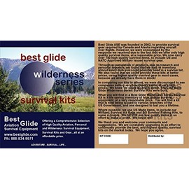 Best Glide ASE Wilderness Companion Survival Kit (Coyote Brown)