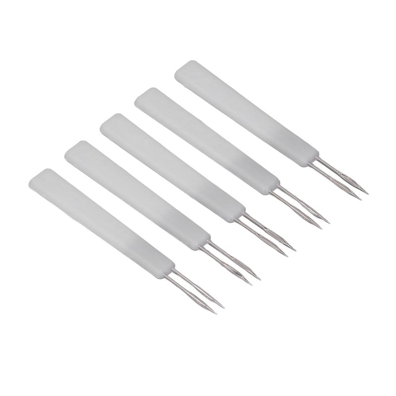 50Pcs Chicken Poultry Double Needle Thorn Pox Needle Chicken Vaccination