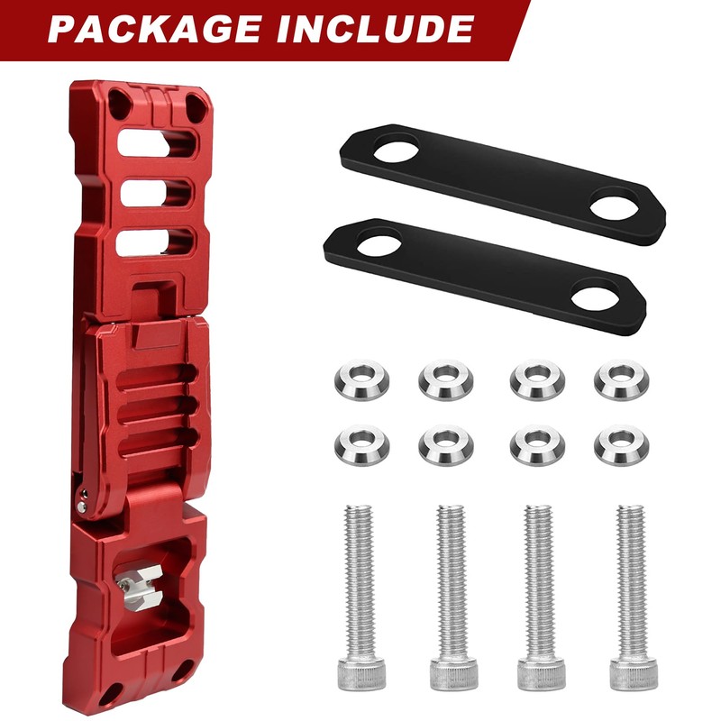 HOZHEM Door Hinge Step Compatible with Jeep Wrangler JK JKU