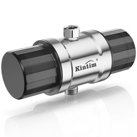 High Flow Shower Filter for Sensitive Skin & Hair with Metal Threads, Anti-Clogging Shower Head Filter, Reduces Chlorine, Scale, Chloramine, Sediments, and Odor