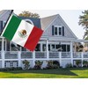 2×3 FT Mexico Flag,Medium 60×90 CM Mexican Outdoor Banner,100D Decor,Doube