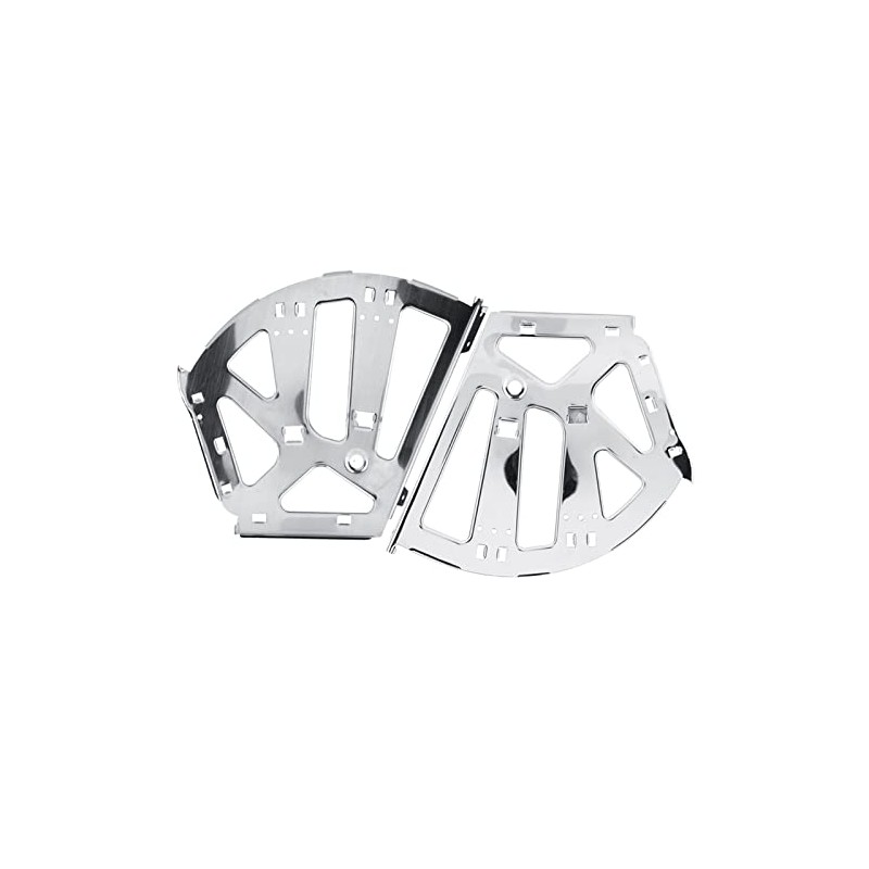 2 Piezas de Acero Inoxidable Zapatos Cajón Gabinete Bisagras Turing
