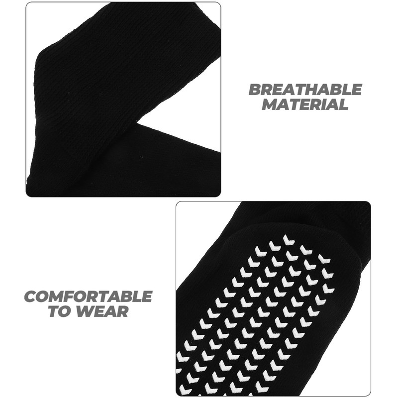 SAFIGLE 4pcs Men Non-binding Nursing Socks Cotton Hospital Foot Warm