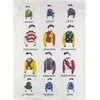Half a Donkey Collection of Horse Riding Silks Large Cotton