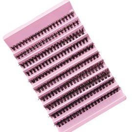 TOEECY Falsche Wimpern Extensions Cluster Lashes Fake Cat Eye Lashes Künstliche Wimpern Individual DIY Lashes Natürliche Wimpern Einzel Natural Lashes(30D)