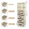 GRANNY SAYS Hanging Closet Organizers and Storage 6 Shelves, Closet