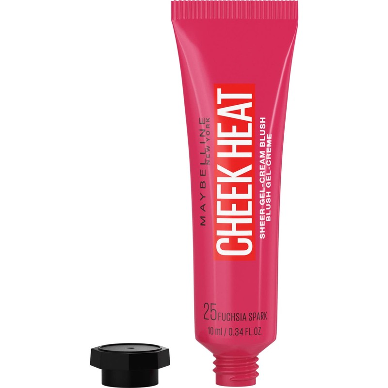 Maybelline New York Cheek Heat Blush, Blush, Gel Formula, Water