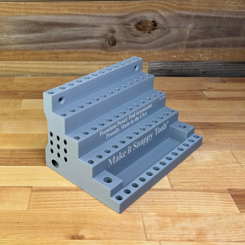 Make it Snappy Benchtop or Wall-Mount Bit Organizer - Neatly