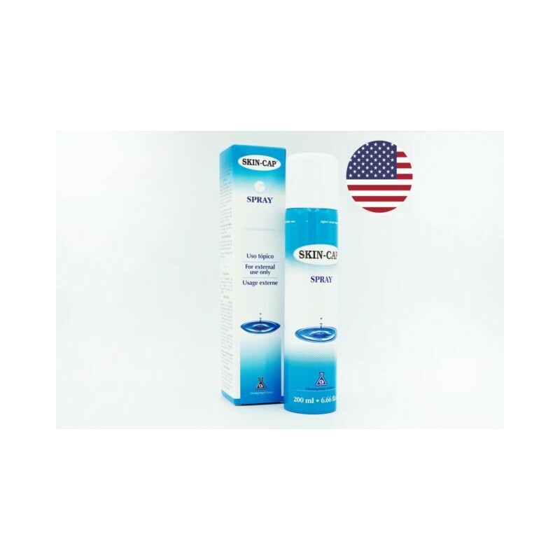 Skin-Cap Spray for Eczema Psoriasis Dermatitis Seborrhea Ringworm - 200ml