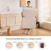 MLILY Folding Mattress, 4 inch Single Tri-fold Memory Foam Mattress,