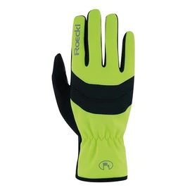 Roeckl Raiano Winter Cycling Gloves Long Fluo Yellow 2023: Size: 9