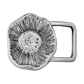 Indiana Metal Craft Mushroom Belt Buckle with Belt - Made in USA (Buckle Only)