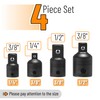 Bates- Impact Socket Adapter and Reducer Set, 4-pcs, Impact Sockets