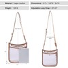 CLUCI Clear Crossbody Purse Bag Clear Purse For Women Stadium