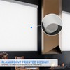 DERZGAO Window Privacy Film with Installation Tools, Static Cling, Anti